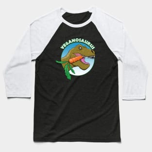 Vegan Dinosaur Baseball T-Shirt